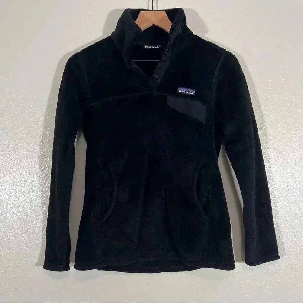 Womens Patagonia Re-Tool Snap Black